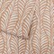 Tempaper Block Print Leaves Peel and Stick Wallpaper Terracotta